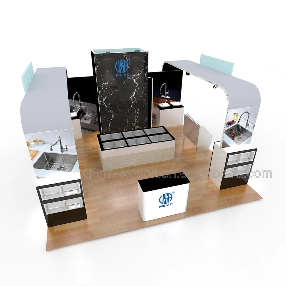 10X20 Modular Aluminum Exhibition Trade Show Display with Graphic