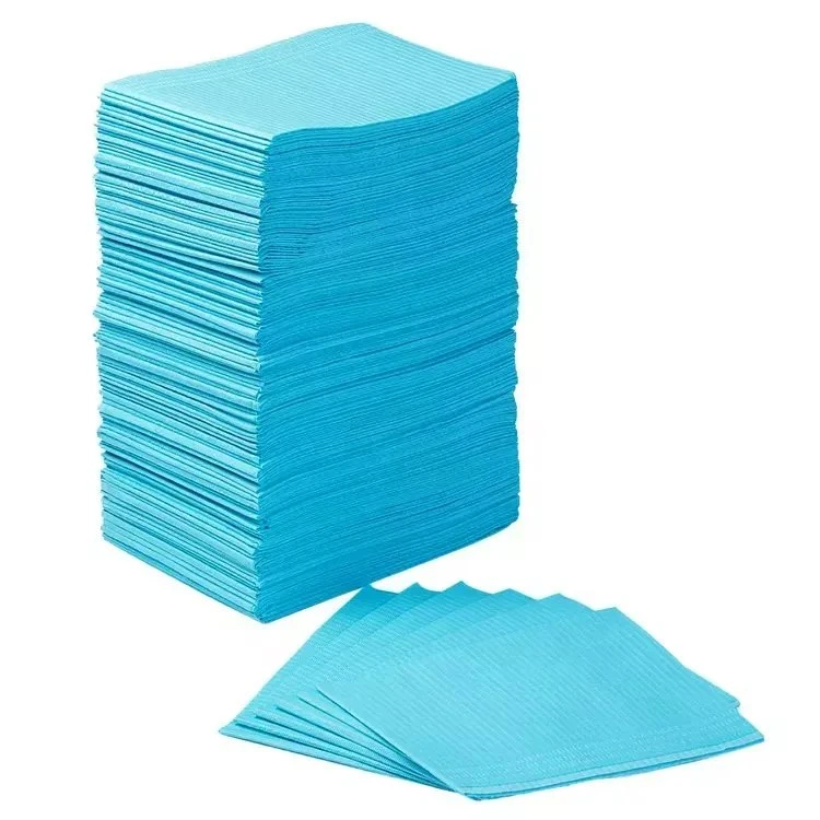 Manufacturer of 125PCS Disposable Dental Bib Towels Without Holder