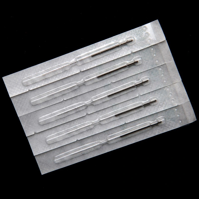 Acupuncture Needles Steel-Wire Handle with Ce Certificate and FDA (AT-9)