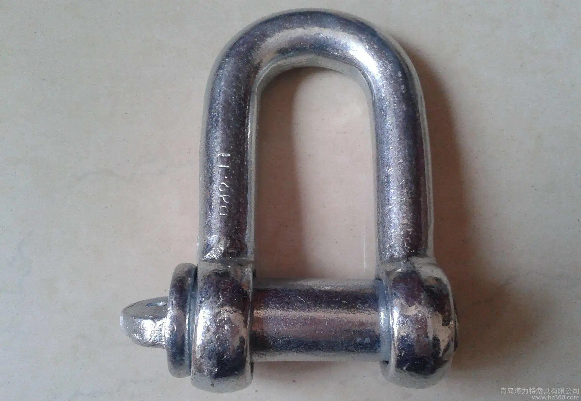 Standard Commercial EU Type Stainless Steel D Shackle with Factory Direct Sale