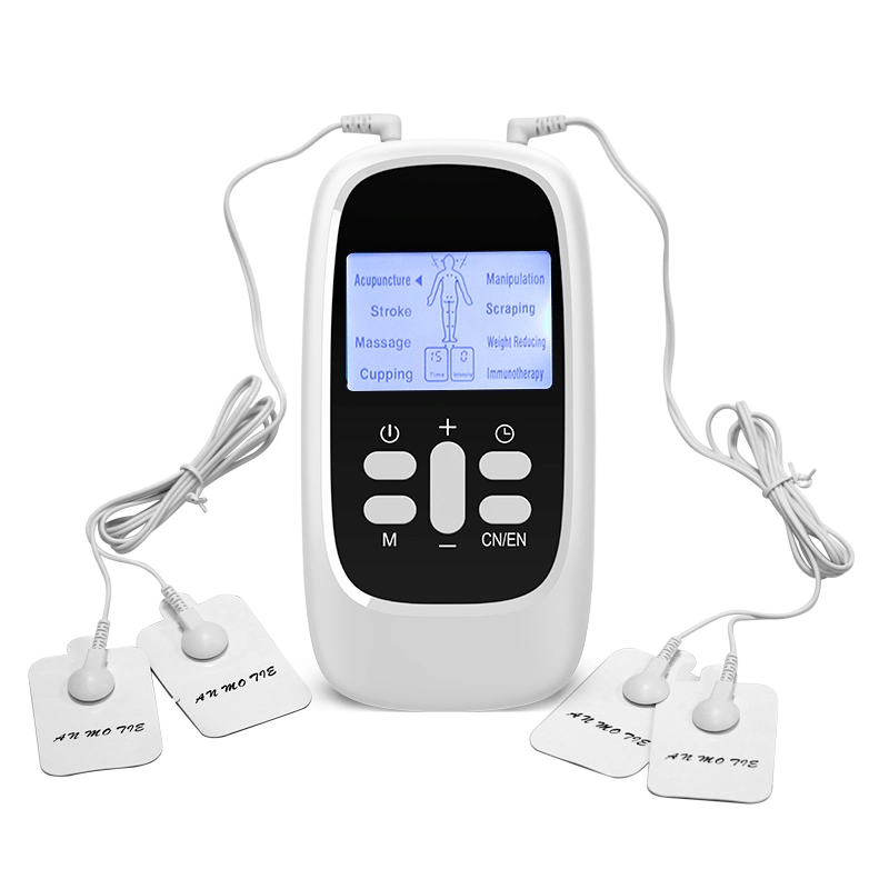 Hot Sales Portable Tens Acupuncture Electronic Slimming Pulse Massager Smart Digital Therapy Machine