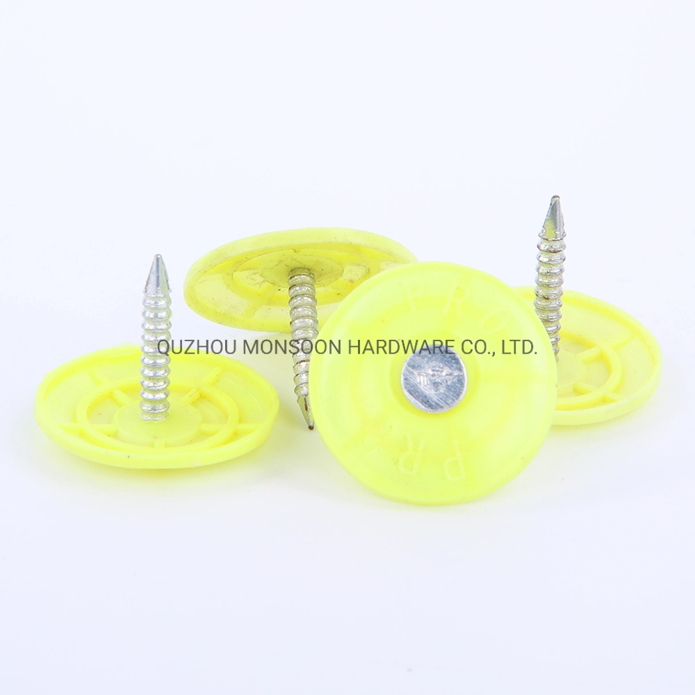 Big Plastic Cap Ring Roofing Nails