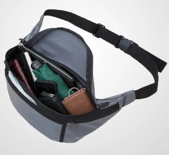 Waterproof Waist Bags with Side Zipper Pockets Sh-16051715