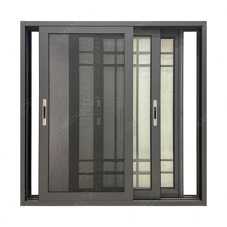 Grill Design Steel Window Aluminium Window UPVC Window Window Grill Design Aluminum Sliding Window Grandsky Metal Window Glass Window