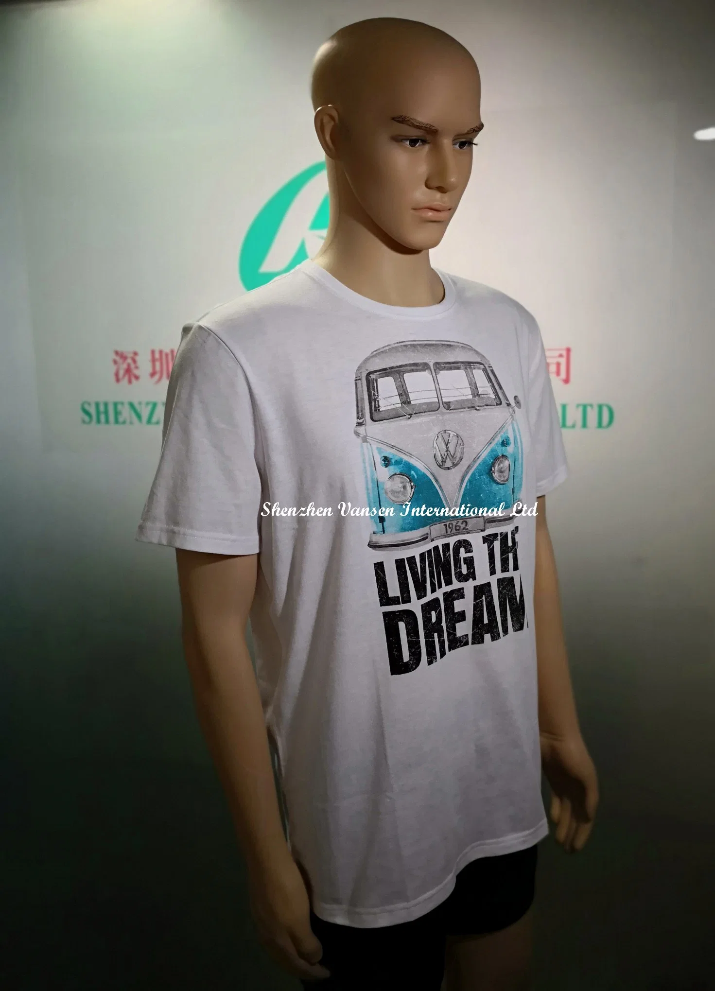 Wholesale/Supplier Custom Men&prime; S Plain Fashion Round Neck T Shirt with Printing Logo