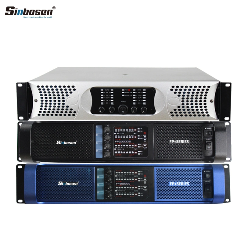 Sinbosen Professional Stereo Amplifier Fp20000q Best Power AMPS for Live Sound