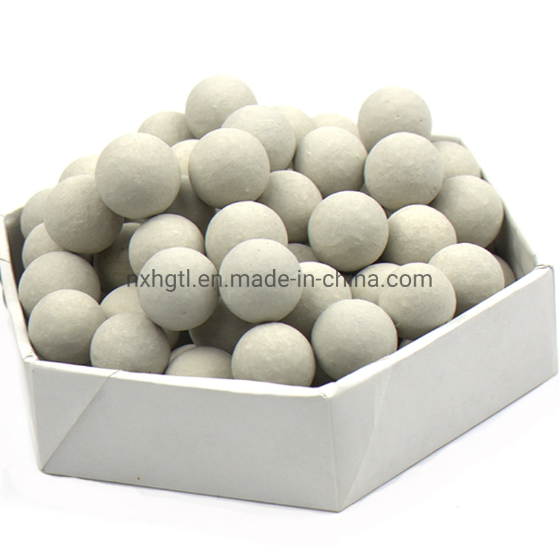 Nanxiang Inert Alumina Ceramic Ball Alumina Content 23% Inert Ceramic Ball