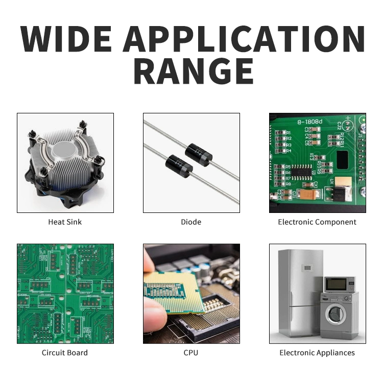 Electrical Appliances White Paste Paste High Conductivity Silicone Thermal Grease Glue