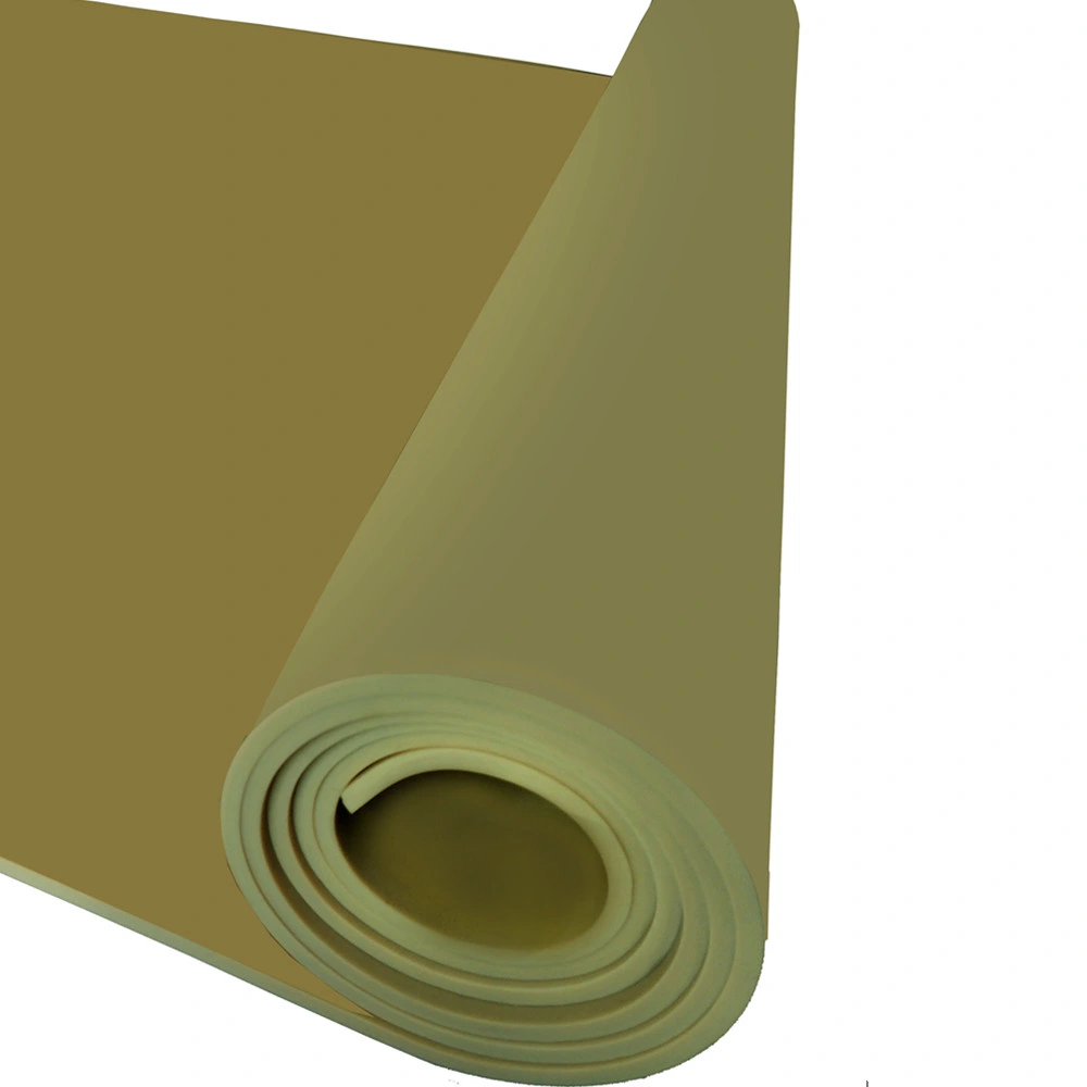 24 MPa Wear Resistance Natural Rubber Sheet NR Rubber Mat Working in The Substation