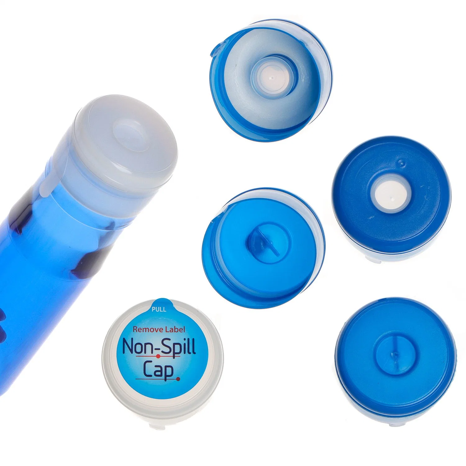 Disposable Plastic Jar Lid 20 Litre 19 Liter 55mm Non-Spill Plastic 5 Gallon Water Bottle Cap