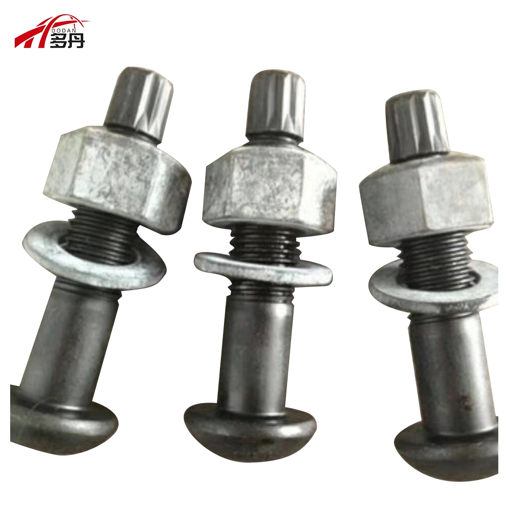 High Tensile Strength Grade 10.9 12.9 Fastener Galvanized/Black Oxide/Zinc Plated Steel Heavy Hex Bolt