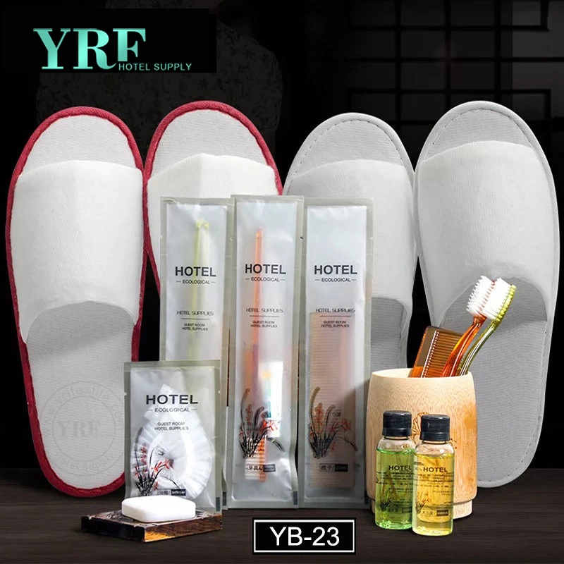 Hotel Supplier Travel Room Cheap Luxury 5 Star Slippers Hotel Amenities