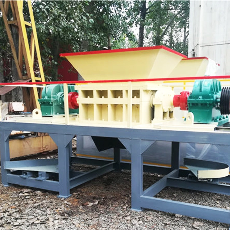 100-3000kg/H Waste Plastic Film Plywood Wood Shredder Machine