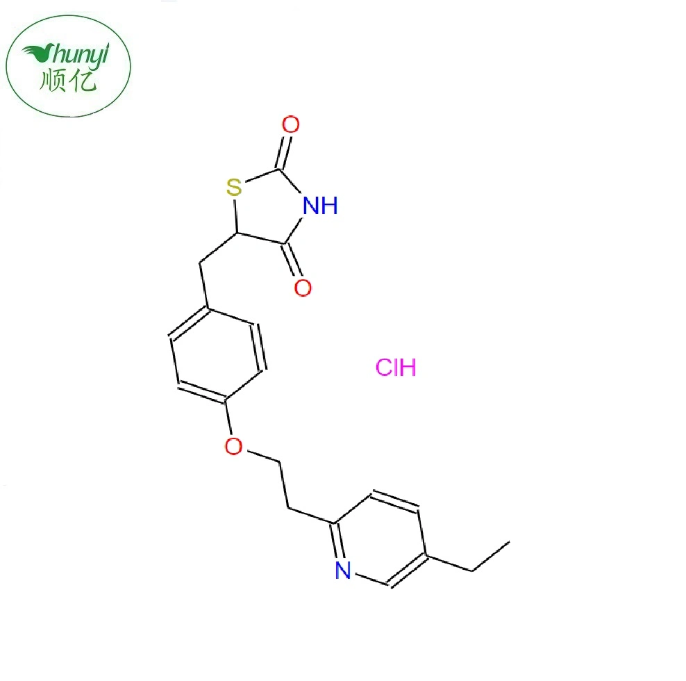 Поставка Высокочистый Пиоглицитазон Гидрохлорид / Пиоглицитазон HCl / CAS 112529-15-4