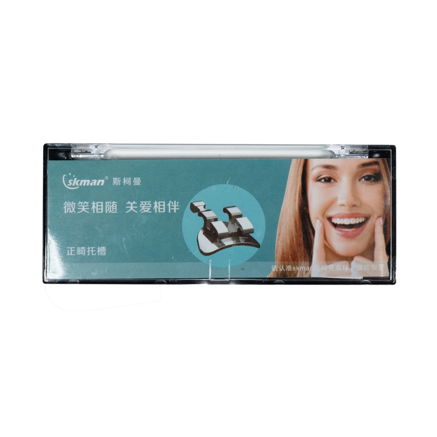 Skman Dental Metal Self-Ligating Orthodontic Bracket Roth & Mbt Equipment