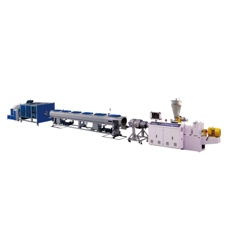 PVC PP HDPE Mpp PE PPR UPVC Plastic Composite Corrugated Pipe WPC Profile Extrusion Making Machine Production Line with Single Double Multi Screw