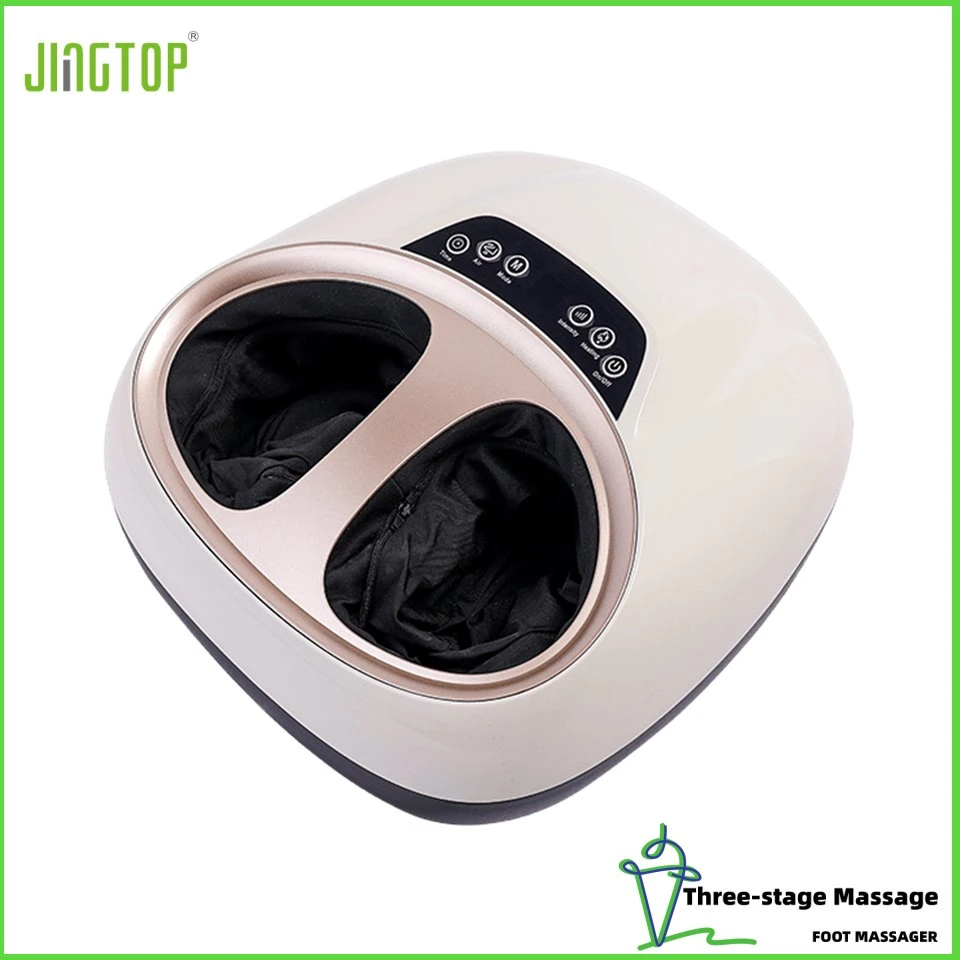 Jingtop Factory Wholesale/Supplier Top End Quality Vibrating Blood Circulation Fully Wrapped Airbag Foot Care Massager