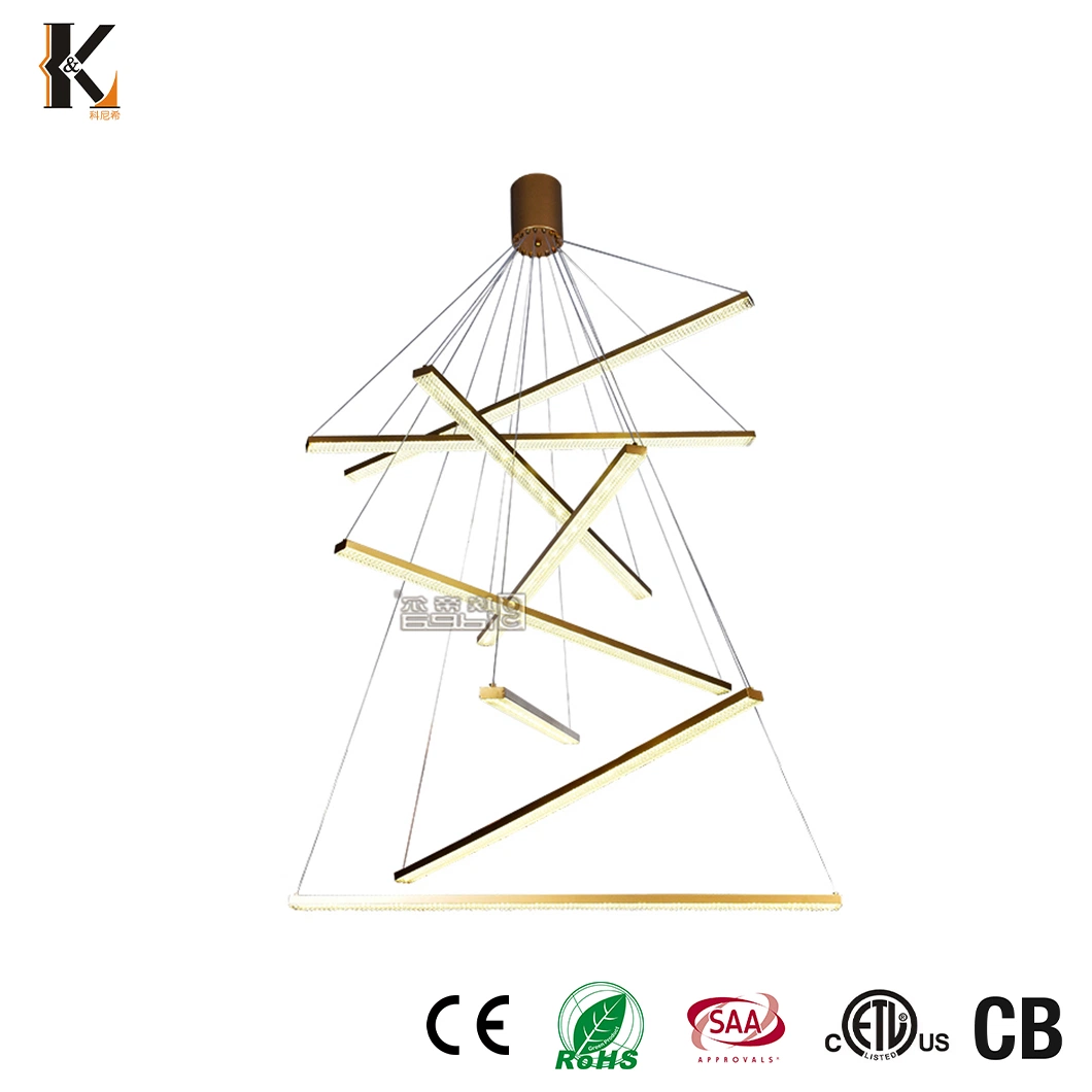 Aluminum Black Silver Chandeliers Light Dining Room China Modern LED Pendant Lights Aluminum Luxury Chandelier with Nordic LED Chandelier Aluminum Pendant Lamp