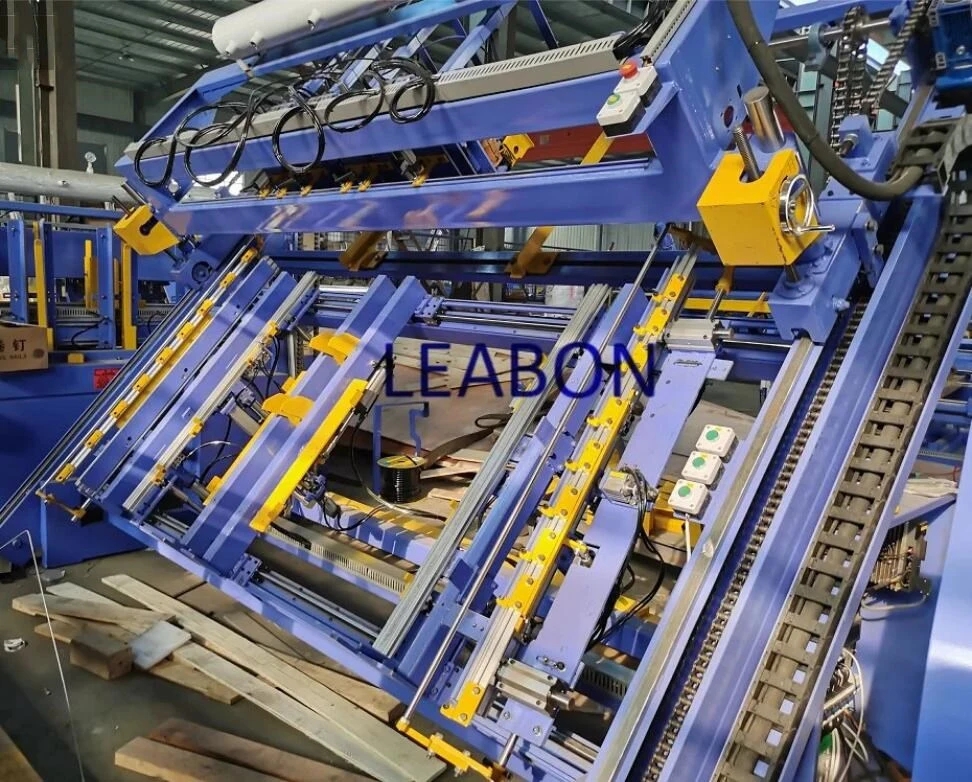 Automatic Wood Pallet Block Making Machine Full Automatic Euro Pallet Making Machine Production Line