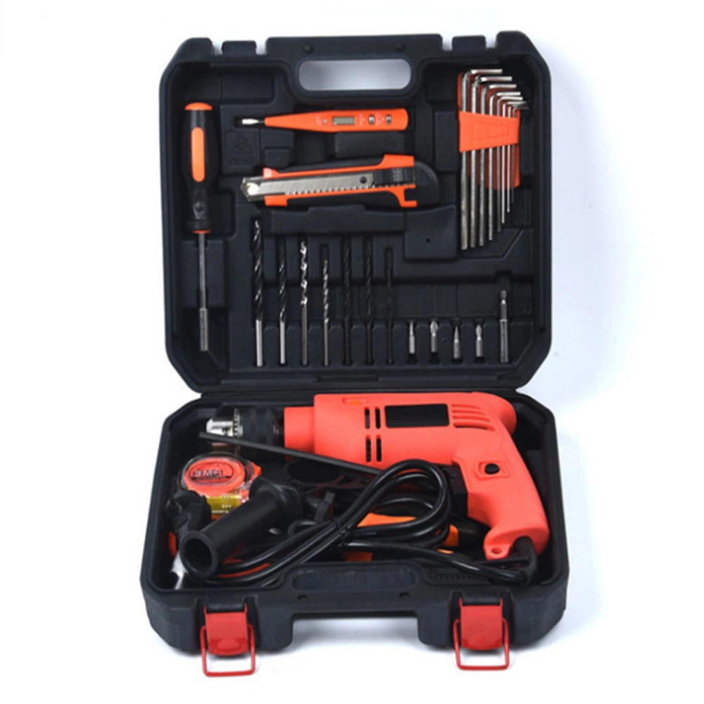 31 pièce de matériel Set multi fonction Outil tournevis électrique perceuse électrique Outil Set ménage Auto Repair électricien jeu de la boîte à outils de matériel de travail du bois