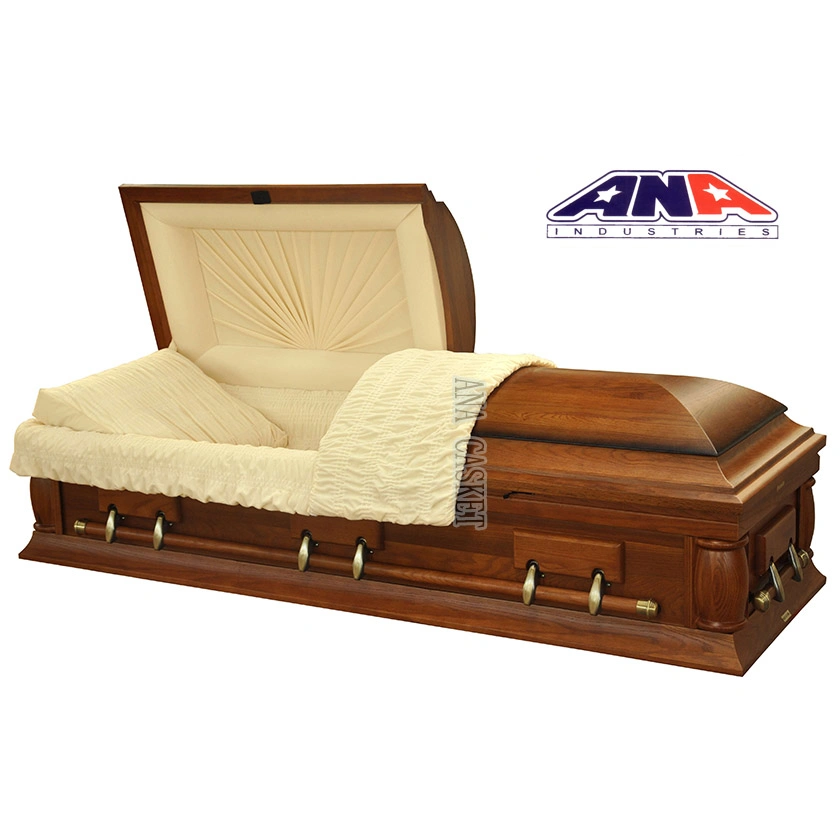 Soild Maple American Style Jewish Wooden Casket