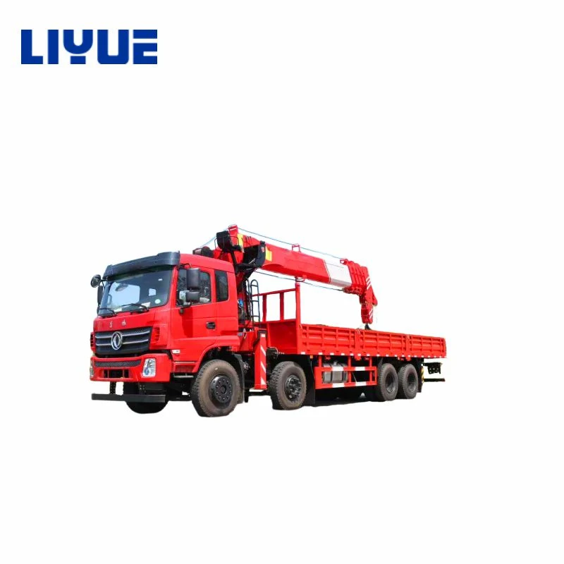 Lifting Capacity 16 Ton Dongfeng Truck Mounted Crane Hydraulic Boom