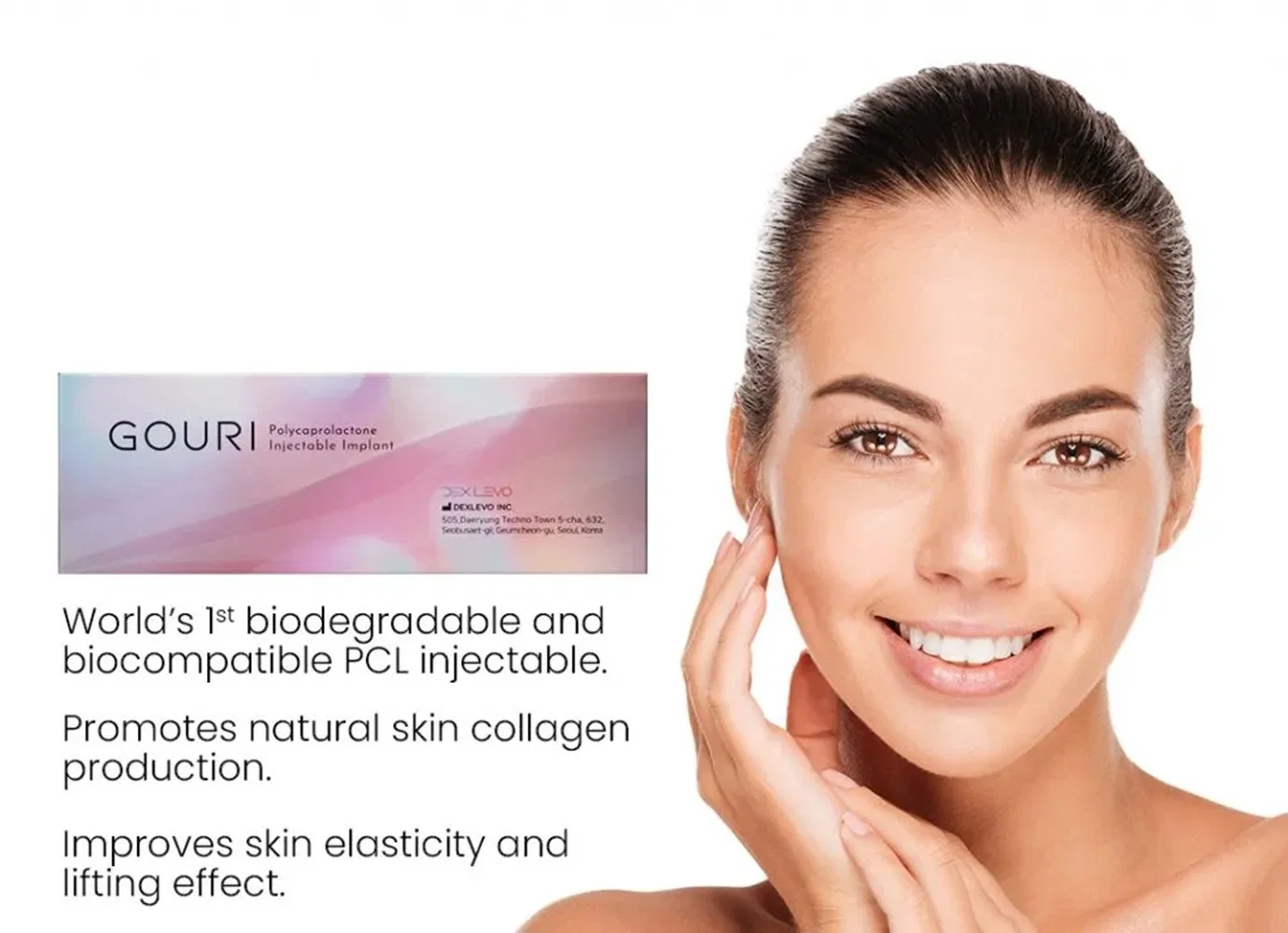 Gouri Pcl Collagen Biostimulator an Anti-Aging Facial Injectables Treatment