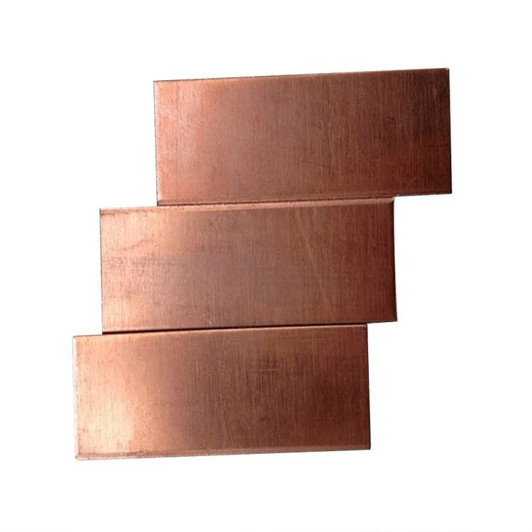 Copper Sheets for Sale Grade C11000 C12200 Thickness 0 15mm 8 0mm Tia Surface Plate Balance Pure