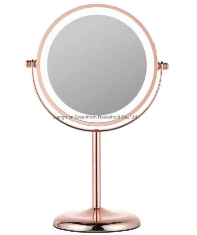 Beauty Vanity Round Double Side LED Table Mirror