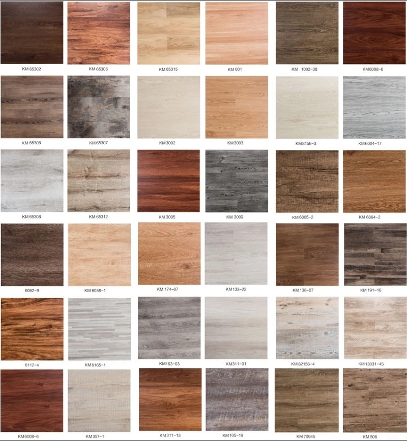 Indoor Use Waterproof PVC Planks Luxury Vinyl Flooring with Click Lock