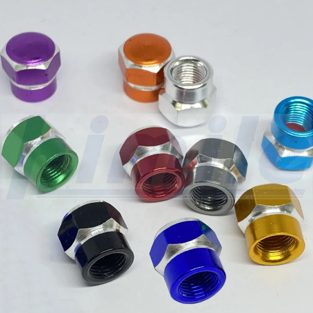 Himile Hot Sale Car Tyre Valve Caps, 8V1 Tire Valve Cap, Hot Sale Auto Parts Multiple Color.