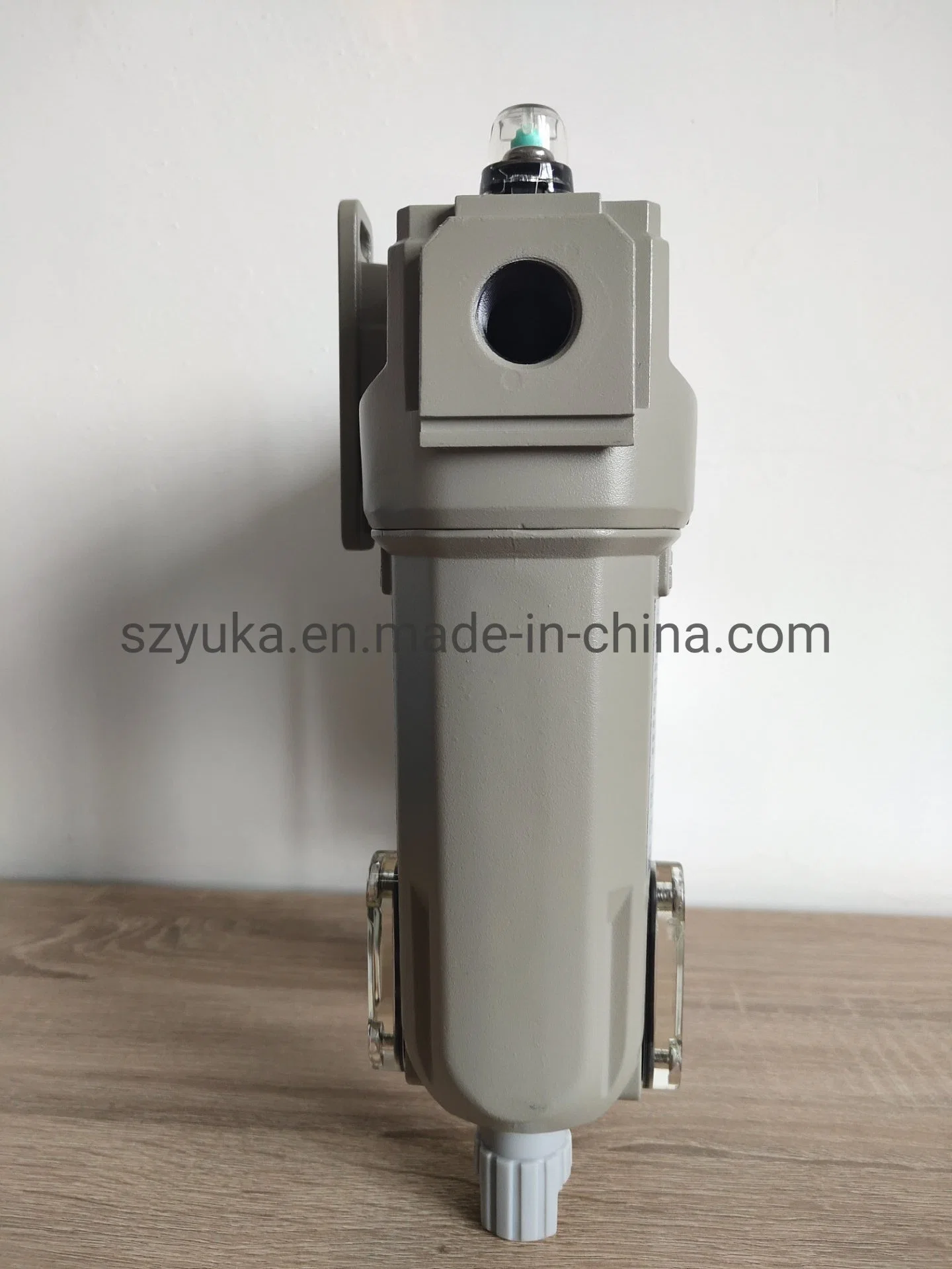 Two Sight Glass Precise Air Filter Compressed Air Filtration for Pneumatic Industry