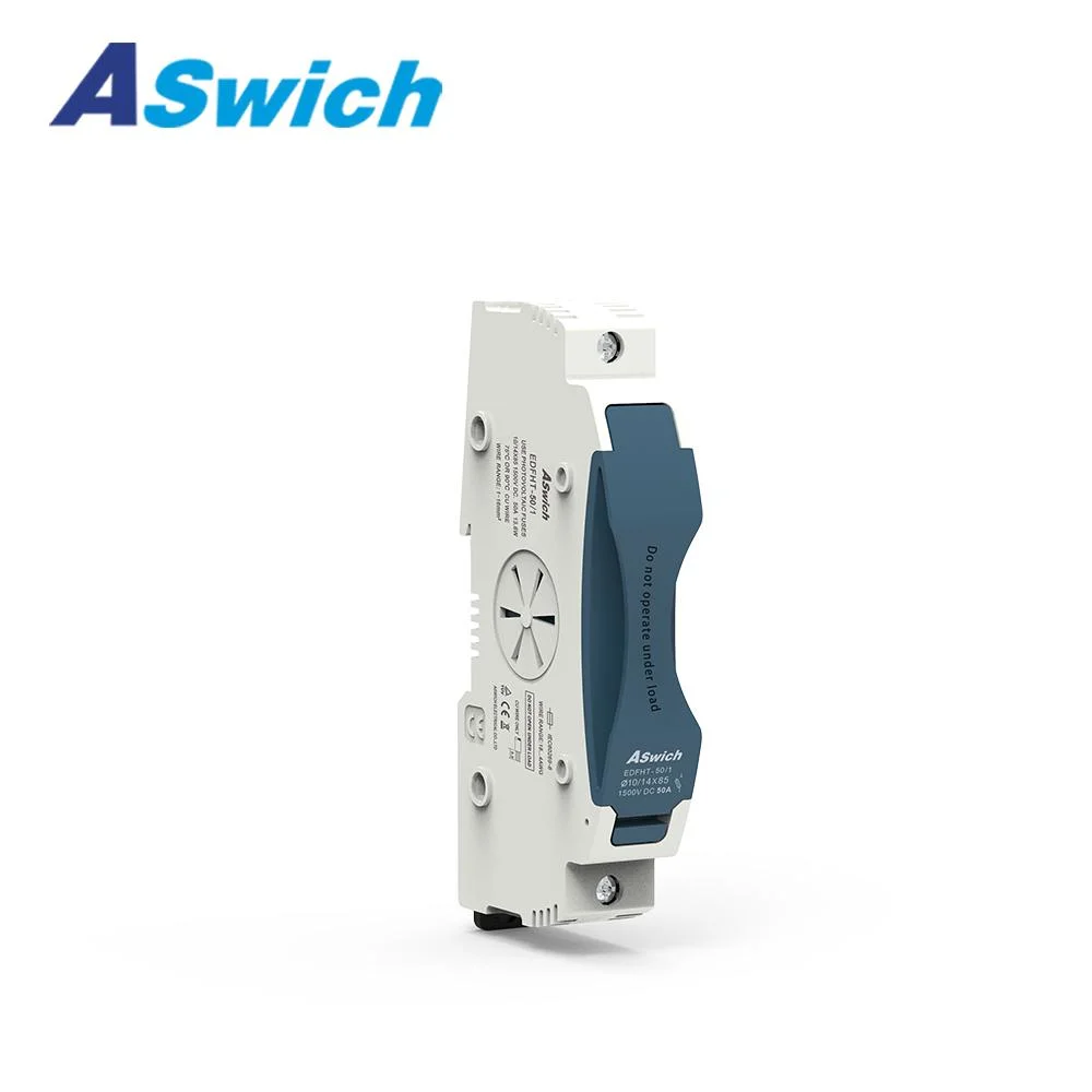 Rated at 1000V, 32A DC. Terminals Accept up to 10 Sq mm Flexible Cable, or 16 Sq mm Rigid Wire Fuse