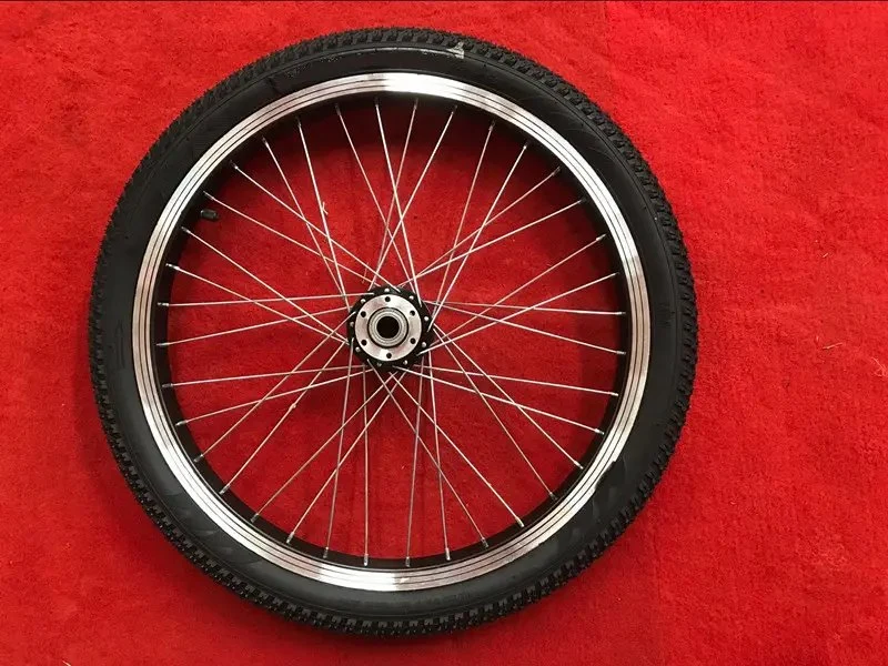 20X2.125 Rubber Pneumatic Rubber Bicycle Bike Wheels with Disc Break