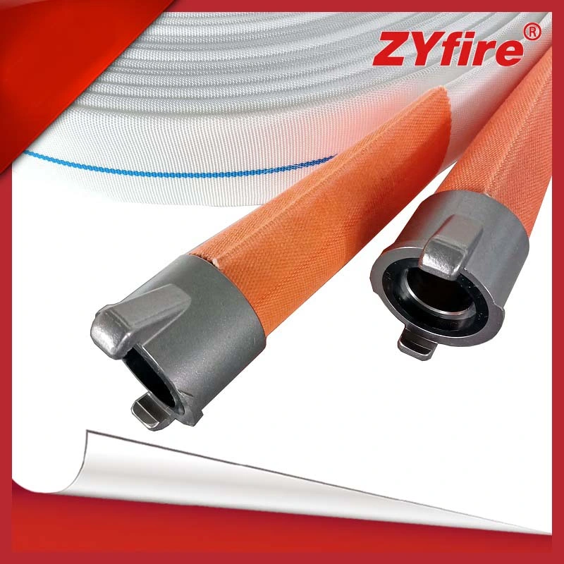 ZyFire White Color خرطوم حديقة ذات لوح فردي مزدوج مع بطانة وحدة الغابات لمكافحة حرائق الغابات