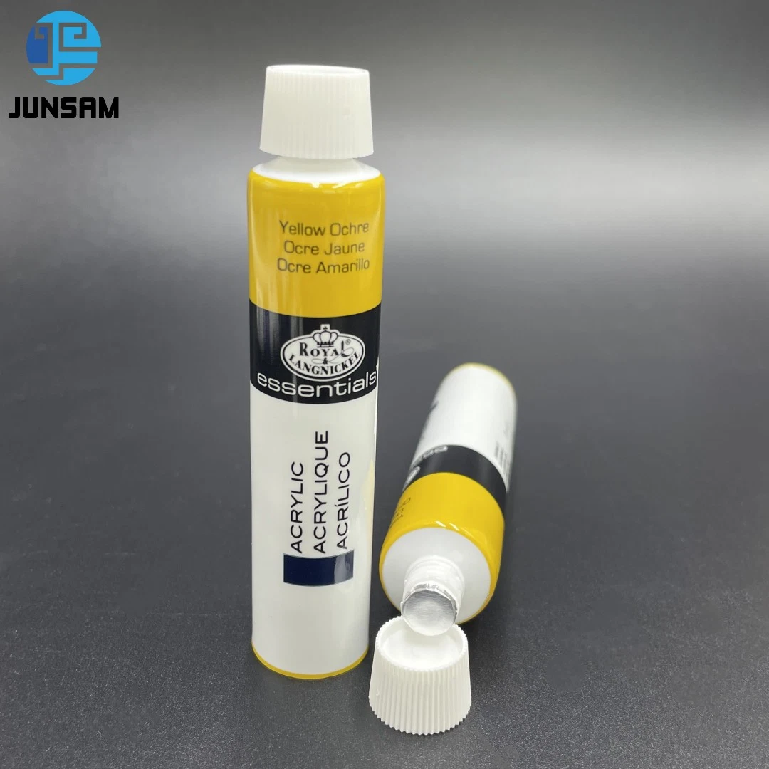 Custom Printed Aluminum Barrier Laminated Tubes for Pigment Pastel Paint