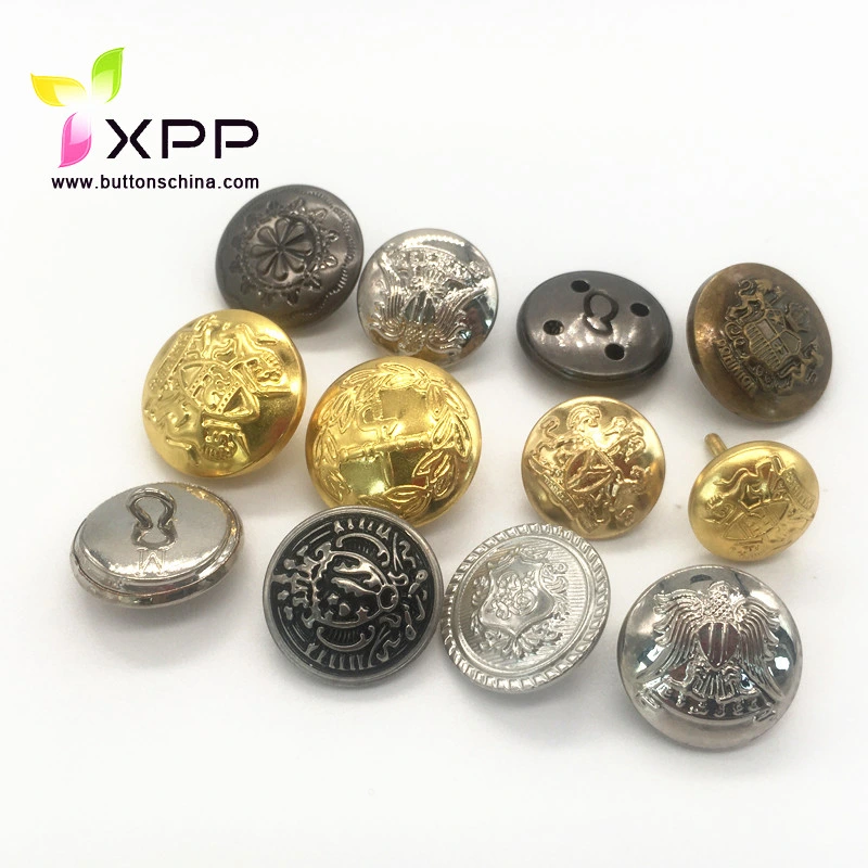 China Manufactory Button Alloy Button for Garments or Government Garments