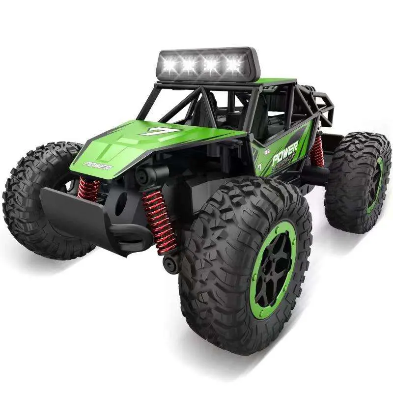 1: 20 Scale 2.4GHz 4WD RC Beast Rock Crawler Climbing Truck Toy Car with LED Lights 18km/H Crawler Rally off-Road