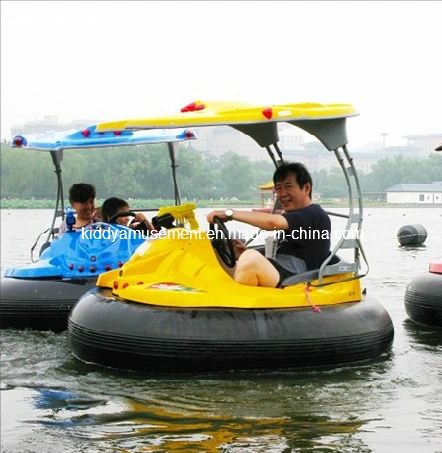 Populaire terrain de jeu extérieur Jeux aquatiques gonflables jouets pare-chocs électrique bateau Pour adulte