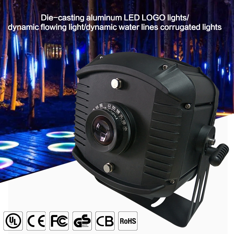 مصابيح إسقاط IP65 Gobo الدوارة LED بقوة 200-300 واط