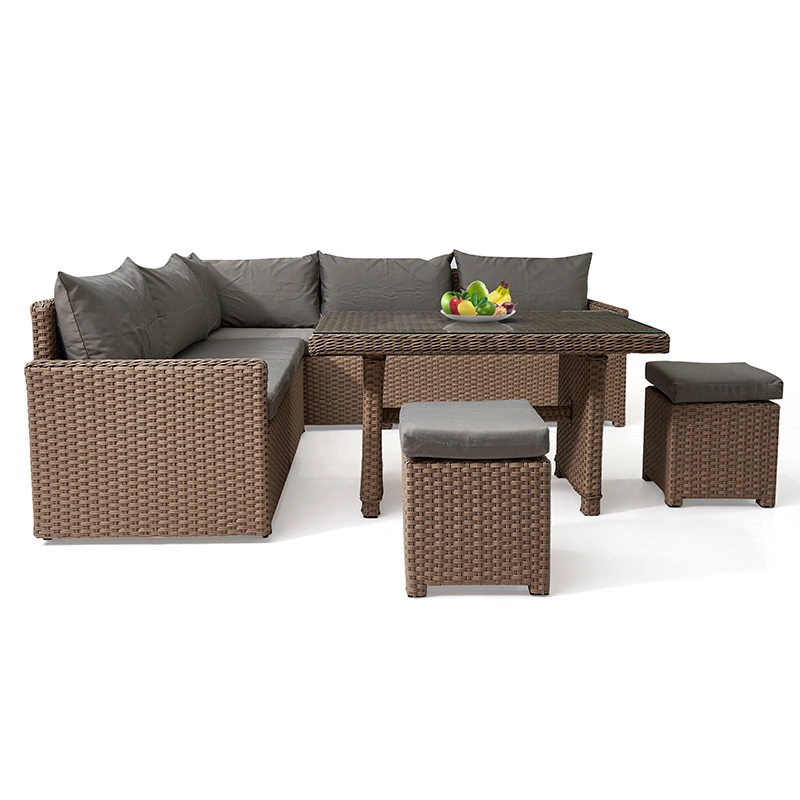 Classic Hot Sale Garden Wicker PE Ratten Outdoor Furniture Sofa Set