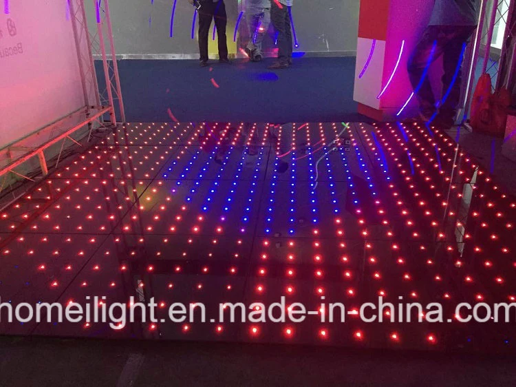 Wholesale DMX Interactive Props Dance Floors Portable LED Video Dance Floor for Party