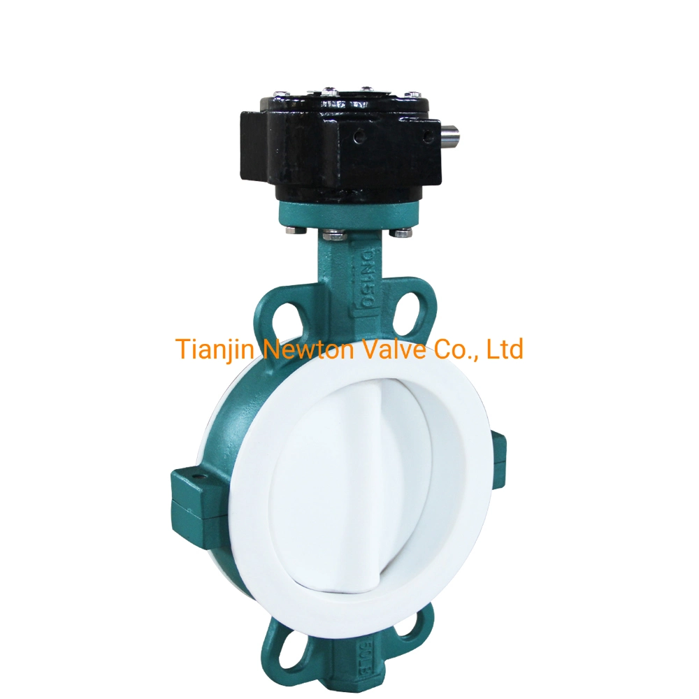 150lb 4 Inch Pn16 Pn10 DN100 CF8 Stainless Steel Valve Butterfly Wafer Type EPDM/ NBR/ PTFE Soft Sealed Butterfly Valve for Water Oil Gas