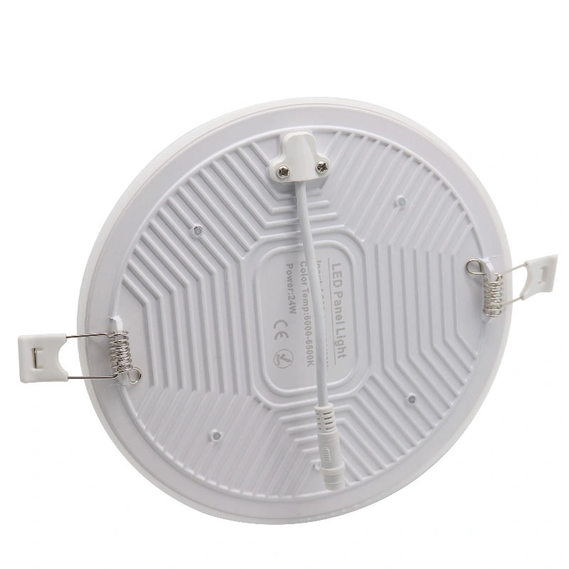 China Lighting Factory Price Ce RoHS Saso 24 Watt SMD2835 Round Lamp 24W LED Ceiling Panel Light Surface