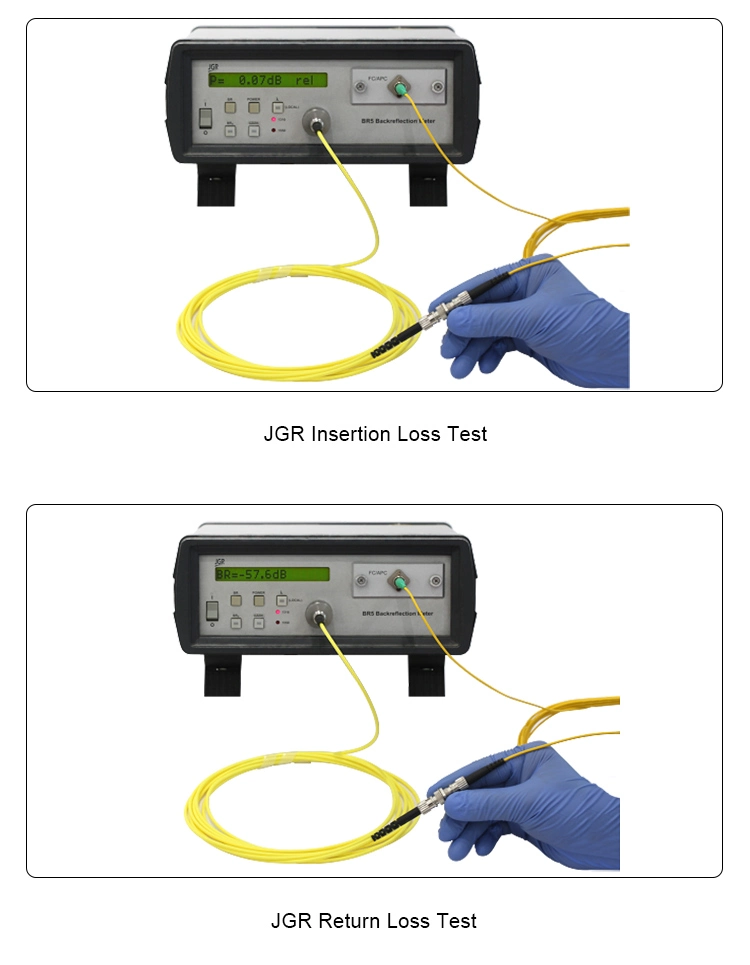 3/5/10m OEM FC-Sc, LC, St Connector Fiber Optic Patch Cord/Jumper