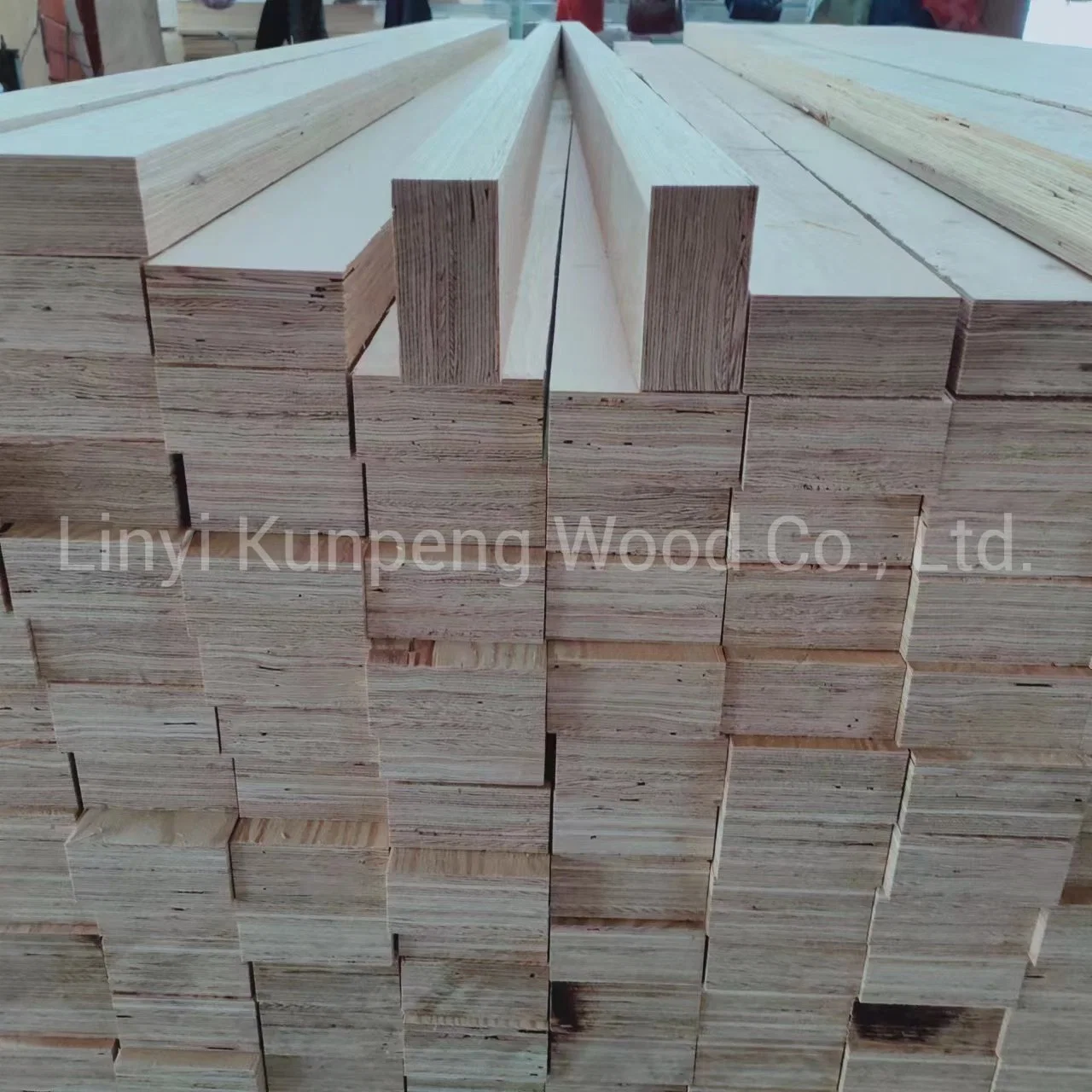 Pine Poplar Laminated Veneer Lumber LVL Timber Board Plank