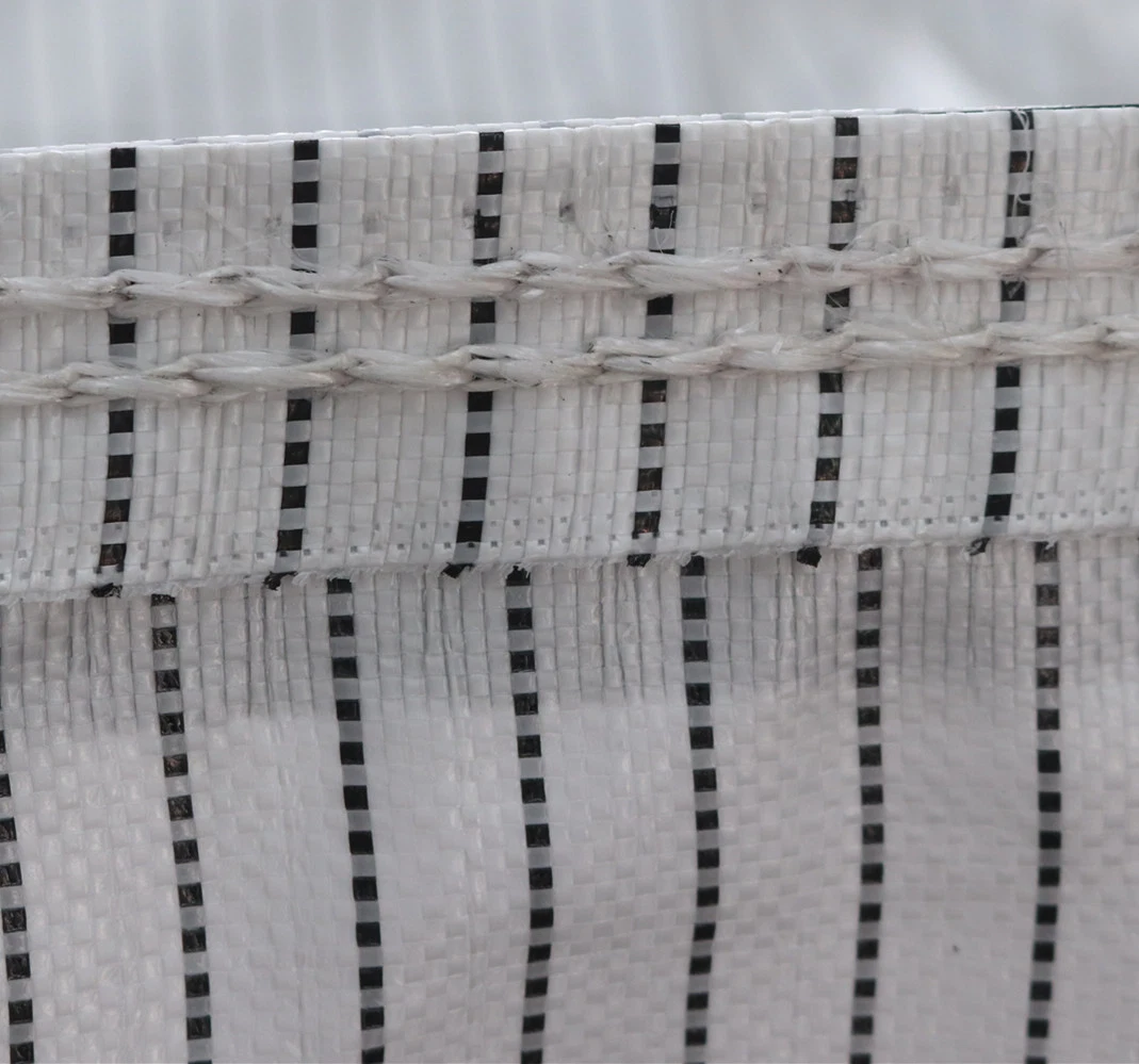 Type C D Conductive PP Polypropylene Woven Fabric with Conductive Thread