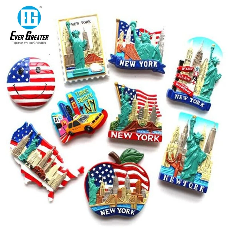 New Design Wholesale/Supplier Magnets for Fridge Souvenir Custom Die Cut Metal Fridge Magnet