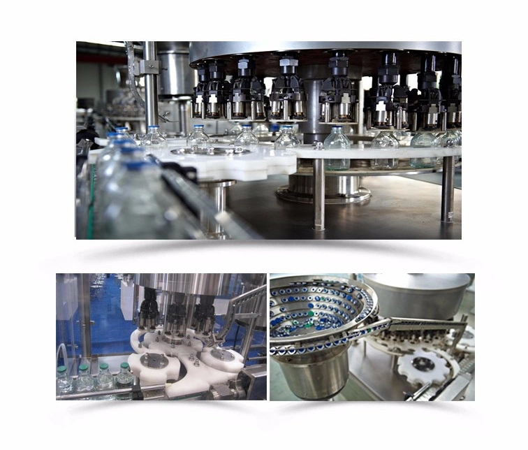 Glass Bottle IV Infusion/ IV Fluid/ Washing Drying Filling Sealing Machine Production Line for 100/250/500/1000ml