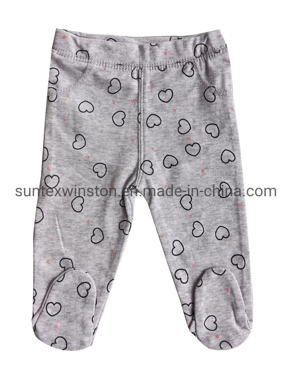 100% algodón ropa de bebé recién nacido bebé Juego PC-3Legging pantalón para bebés